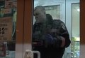Ограбление продовольственного магазина в Николаеве. Видео