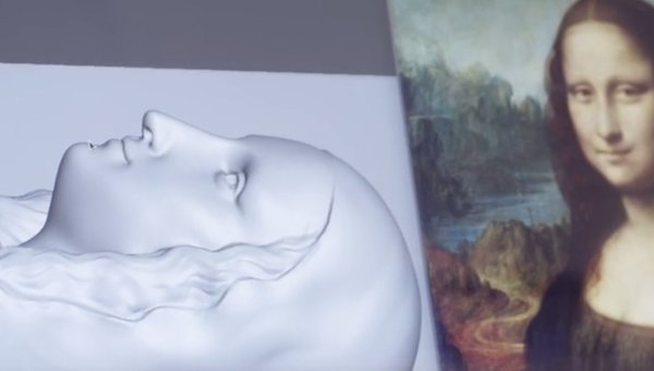 Портрет Моны Лизы перевели в 3D