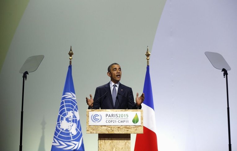 Мировые лидеры на Климатической конференции ООН в Париже