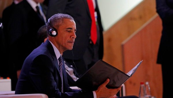 Барак Обама на Климатической конференции ООН в Париже
