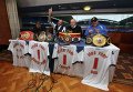 Пресс-конференция абсолютного чемпиона по боксу в супертяжелом весе Тайсона Фьюри