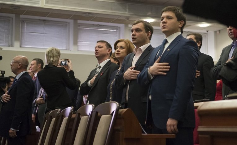 Первое заседание Киевсовета восьмого созыва