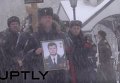 Похороны российского пилота Олега Пешкова в Липецке