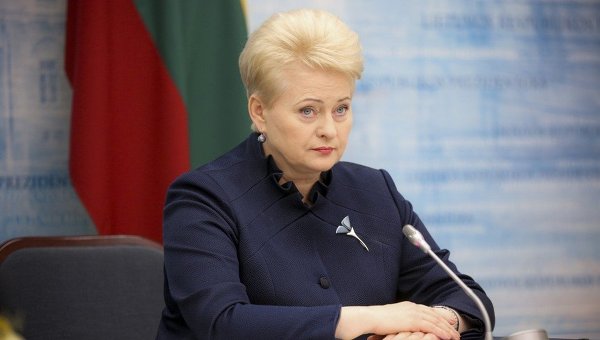 Президент Литвы Даля Грибаускайте