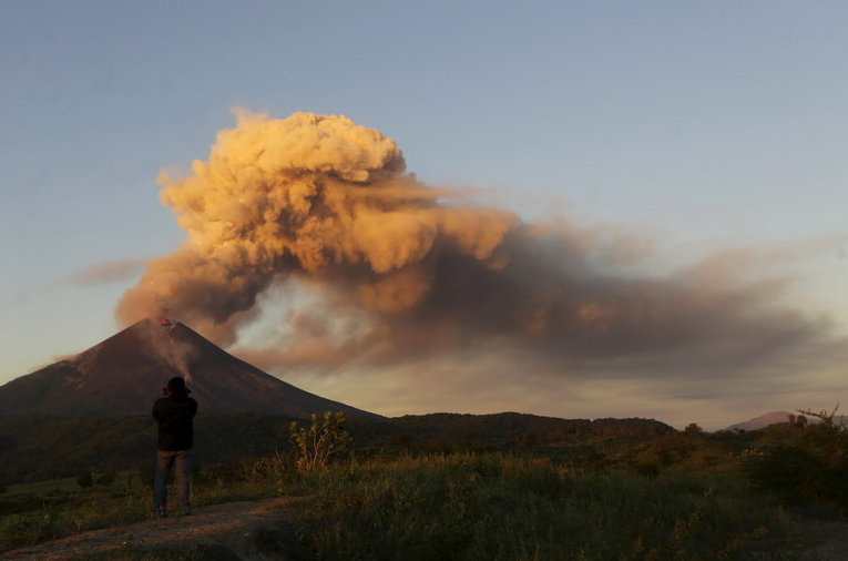Вулкан в Никарагуа