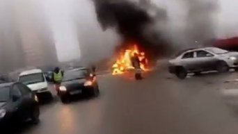 В Санкт-Петербурге неизвестные расстреляли автомобиль с полицейскими, есть погибшие
