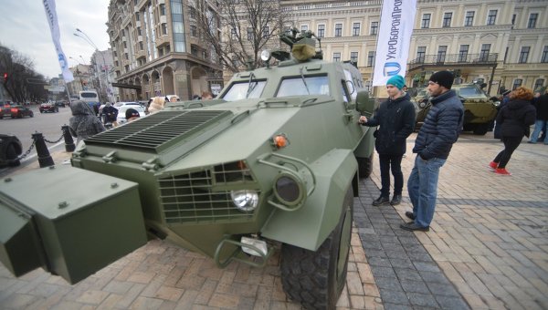 Выставка военной техники от Укроборонпрома в Киева