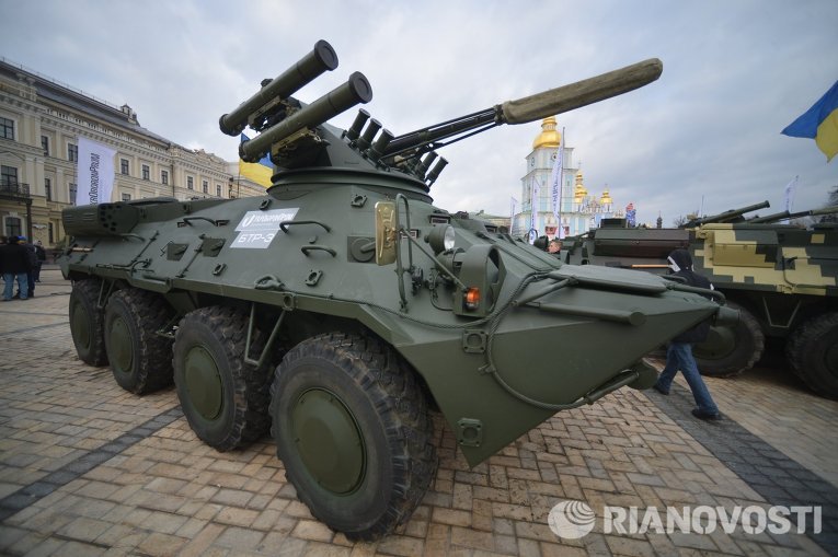 Выставка военной техники от Укроборонпрома в Киева