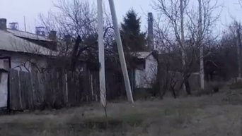 Петровский район Донецка: разрушения в поселке Трудовские
