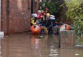 Последствия наводнения в Англии