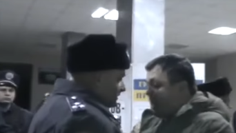 Семенченко ударил начальника Криворожской полиции