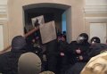 Блокирование Правым сектором Апелляционного суда в Кировограде
