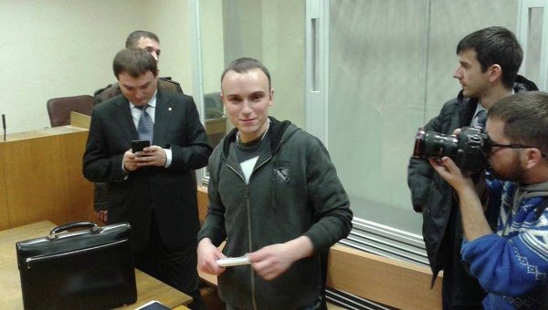 Подозреваемый в убийстве Олеся Бузины Денис Полищук