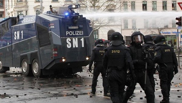 Столкновения в Лейпциге