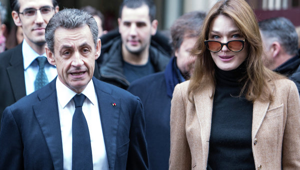 Второй тур региональных выборов во Франции. Николя Саркози и Карла Бруни