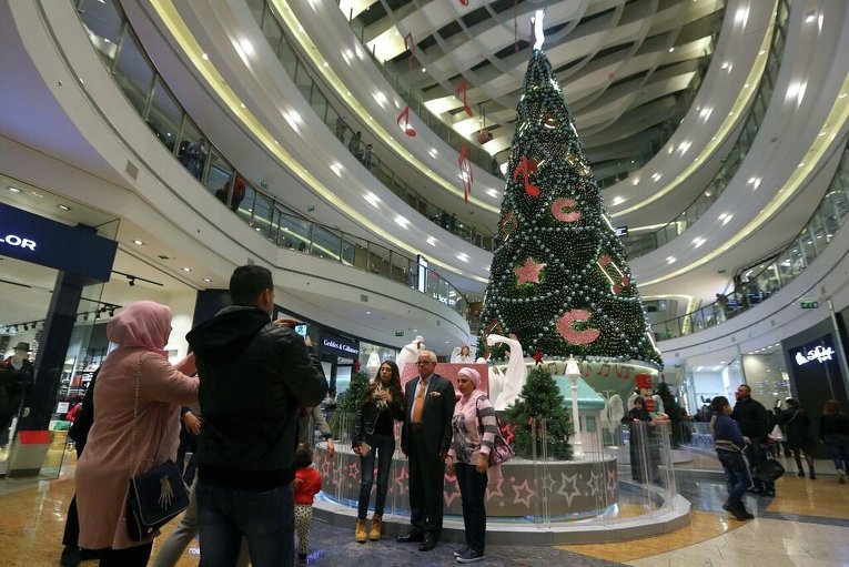 Рождественская елка в Ливане