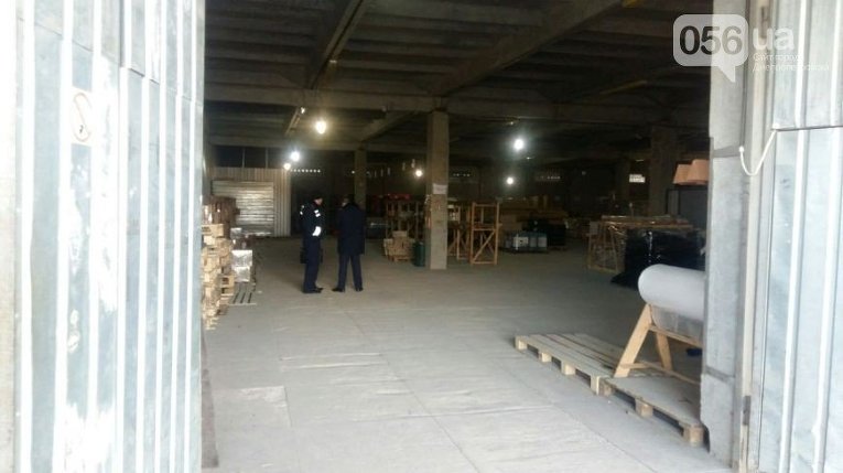 На месте взрыва в отделении Новой почты в Днепропетровске