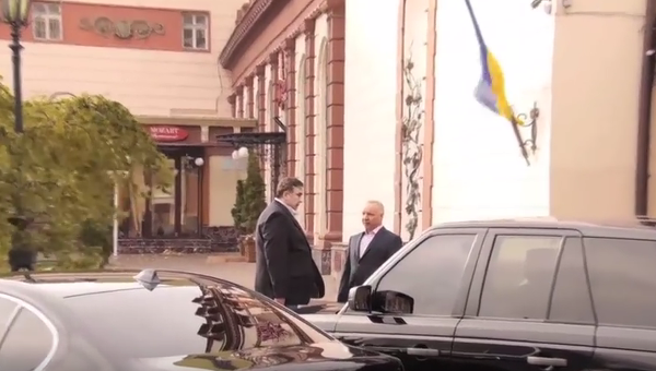 Встреча Михаила Саакашвили с, как утверждает Артем Шевченко, Дмитрием Мазепиным