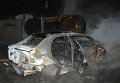 Последствия пожара на АЗС в Днепропетровске