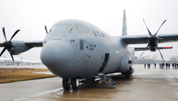 Представители ВВС Нацгвардии США передали оборудование для нужд ВСУ