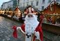 Во Львове открыли новогоднюю елку и рождественскую ярмарку