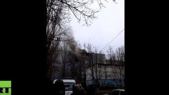 Взрыв в жилом доме в Волгограде. Видео