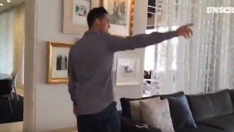 Роналду показывает свой дом. Видео