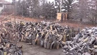 В Сватово полностью зачищена территория от взрывоопасных предметов. Видео