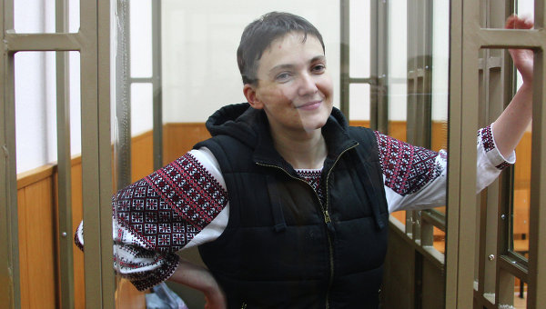 Заседание суда по делу Надежды Савченко 24 декабря 2015 года