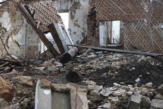 Ситуация в поселке Крымское Луганской области