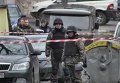 На месте взрыва в Киеве