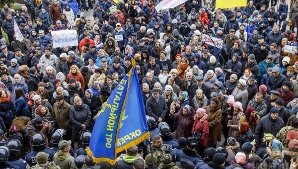 Митинг за и против переименования Кировограда. Архивное фото