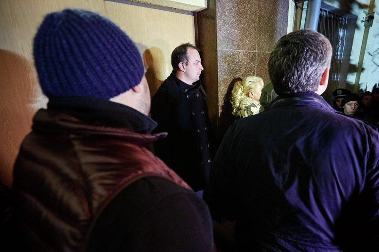 Егор Соболев на заседании суда по делу Корбана