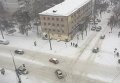 Снегопад в Чернигове