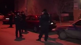 На месте убийства мужчины в Святошинском районе Киева. Видео