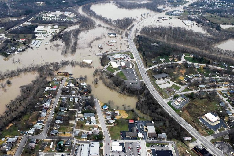Американский штат Миссури страдает от наводнения