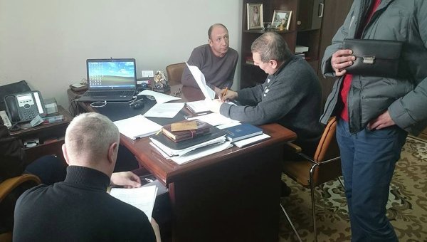 Обыск в кабинете у советника одесского губернатора Владимира Резниченко