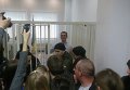 Андрей Медведько после заседания суда, на котором было решено отпустить его из-под стражи