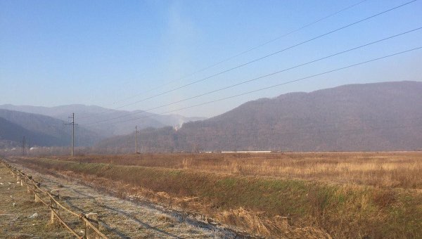 Разгерметизация газопровода с самовоспламенением газового факела в Закарпатской области