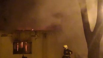 Пожар в летнем театре Одессы