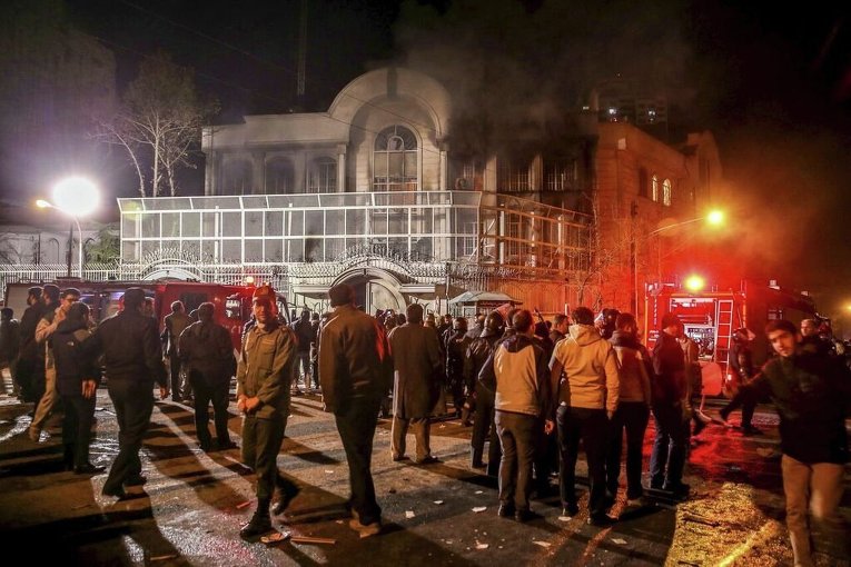 Погром посольства Саудовской Аравии в Тегеране