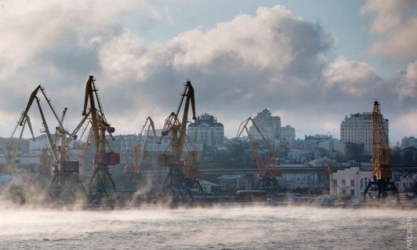 Кипящее море в Одессе