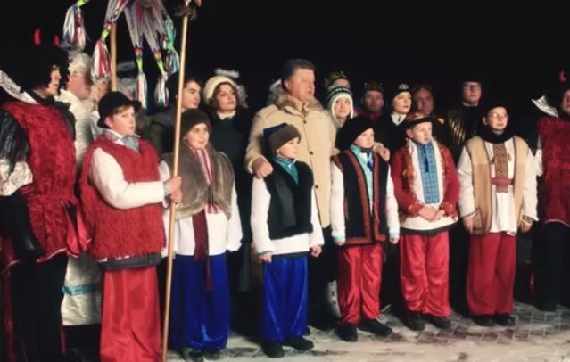 Порошенко поздравил украинцев с Рождеством