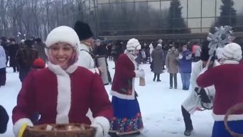 Рождество-2016 в Донецке. Видео