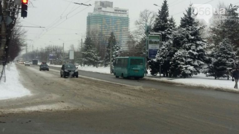 Днепропетровск: как город борется со снегом