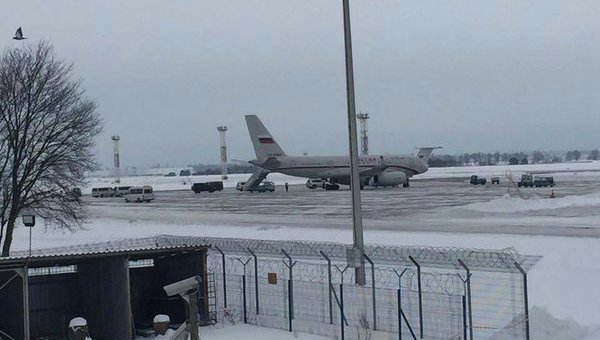 Самолет приземлился в Борисполе