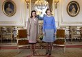 Королева Иордании Рания Аль-Абдулла и королева Бельгии Матильда
