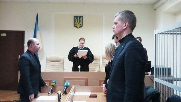 Игорь Швайка на суде