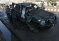После взрыва возле пакистанского консульства в Джелалабаде, Афганистан