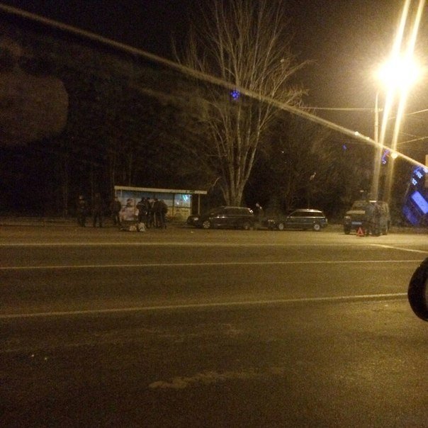 ДТП в Днепропетровске, в котором погибла одна студента